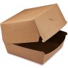 Wimex Box na burger, PAP nepremastiteľný kraft 11 x 11 x 9 cm