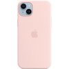 APPLE iPhone 14+ Silicone Case with MS - Chalk Pink MW523ZM/A