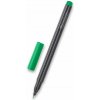 Fineliner Faber-Castell Grip 1516, 0,4 mm - smaragdovo zelená