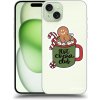 Picasee silikónový prehľadný obal pre Apple iPhone 15 Plus - Hot Cocoa Club