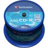 CD-R VERBATIM DTL+ Crystal 700MB 52X 50ks/cake*AZO