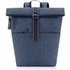 Reisenthel Batoh Reisenthel Rolltop Backpack herringbone dark blue