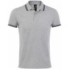 SOĽS Pasadena Pánske polo triko SL00577 Grey / navy XXL