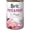 RIT BRIT Paté & Meat Puppy Kuracie - mokré krmivo pre psov - 400 g