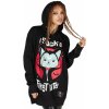 mikina s kapucňou KILLSTAR Purrrfect Čierna