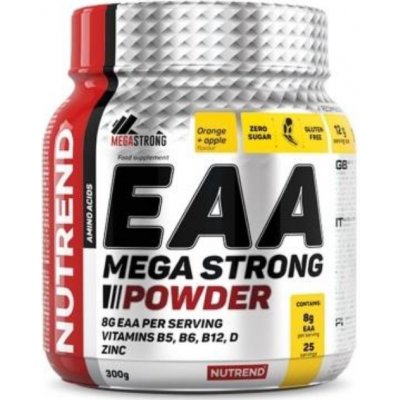 EAA Mega Strong Powder - Nutrend, príchuť pomaranč jablko, 300g