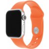 Set silikónových remienkov FIXED Silicone Strap pre Apple Watch 42 mm/44 mm/45 mm/46 mm/49 mm, oranžový