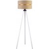 Duolla Duolla - Stojacia lampa DUO 1xE27/60W/230V pr. 44 cm béžová/biela DU82672SA + záruka 3 roky zadarmo + záruka 3 roky zadarmo