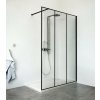 ROTH WALK IN LINE PHILLY LOFT SKY 120cm bezdverový sprchový kút / sprchová stena samostatná, profil čierny, sklo číre, PLS 12020 NP3