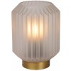 Lucide 45595/01/31 stolná lampička Sueno 1x40W | E14 - biela, vypínač na kábli