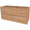 Mereo Opto, kúpeľňová skrinka 121 cm, Multidecor, Light Select Walnut CN993SLSW1
