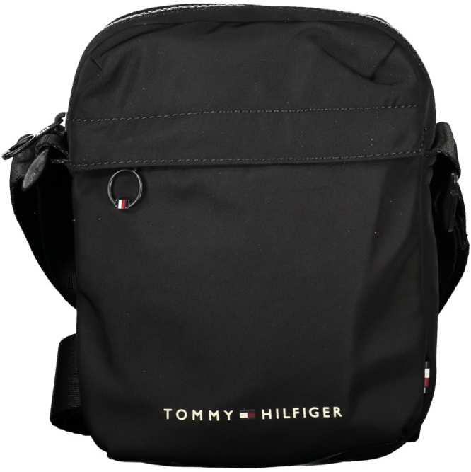 Tommy Hilfiger praktická pánska crossbody taška Čierna