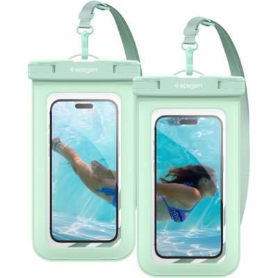 Puzdro na mobil Spigen Aqua Shield WaterProof Case A601 2 Pack Mint (ACS06015)
