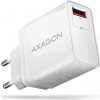 AXAGON ACU-QC19W, QC, 19W, 1x USB-A port, QC3.0/AFC/FCP/SMART, biela