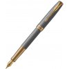 Parker GT 1502/5131489 Royal Sonnet Silver Chiselled plniace pero
