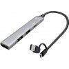 i-tec USB-A/USB-C Metal HUB 1x USB-C 3.1 + 3x USB 2.0 CAHUBMETALMINI4