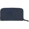 Talianska kožená peňaženka modrá