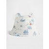 GAP Baby mušelínový klobúk Gap × Macko Pú Biela 6-12M