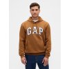 GAP mikina s logom hnedá