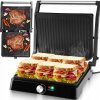 ELEKTRICKÝ GRIL SENDVIČOVAČ TOUSTOVAČ NA SENDVIČE PANINI ROZKLADACÍ VÝKONNÝ 2200W