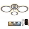 NEDES LED Stmievateľný prisadený luster LED/100W/230V 3000-6500K + diaľkové ovládanie ND3988 + záruka 3 roky zadarmo