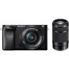 Digitálny fotoaparát Sony Alpha A6100 čierny + E PZ 16-50 mm f/3,5-5,6 OSS + E 55-210 mm f/4,5-6,3 OSS (ILCE6100YB.CEC)