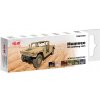 Sada akrylových farieb ICM - Humvee US Military Cars 6x12ml
