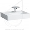 LAUFEN KARTELL Umývadlo s odkladacou plochou vľavo, LCC 60 x 46 cm biela H8103354008151