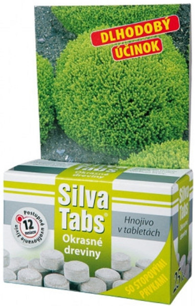 Silvia Tabs Hnojivo pre okrasné dreviny 250 g