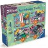 Ravensburger - Puzzle 4v1 Disney: Stitch: Zábavné aktivity - 1-39 dielov