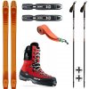 Backcountry set ROSSIGNOL XP 120 Positrack so stúpacími pásmi + viazanie + obuv Alpina + palice
