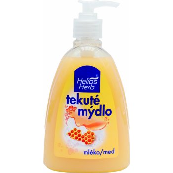 Helios Herb Mlieko / Med tekuté mydlo 500 ml