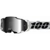 100% Armega Atac mirror silver lens