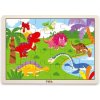 Viga Drevené puzzle Dinosaury 24 ks