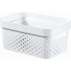 CURVER INFINITY 11L 36 x 27 x 14 cm, recyklovaný plast, biely 04750-040