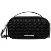 Calvin Klein Jeans Tašky cez rameno RUCHED CROSSBODY CAMERA BAG LV04K3184G Čierna
