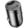 Baseus auto adaptér Tiny Star s rýchlonabíjaním 1x USB-C 30W (VCHX-B0G ) šedý
