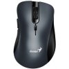 Myš bezdrátová, Genius Ergo 8100S 31030040401, kovově šedá, optická, 1600DPI