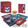 Running Press Wonder Woman Magnets Pin and Book Set Miniature Editions