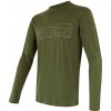 Pánske funkčné tričko s dlhým rukávom SENSOR Merino Active PT Track safari XXL