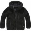 Kids Teddyfleecejacket Hood - black