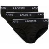 Pánske boxerky Lacoste Cotton Stretch Casual Briefs 3P - Čierny (M)