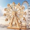 Robotime 3D drevené puzzle Ruské kolo 120 ks