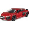 Maisto - Audi R8 V10 Plus, metal červené, assembly line, 1:24