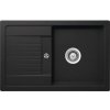 Granitový drez Schock Lima D-100S U 500 x 780 mm nero LIMD100SUGNE