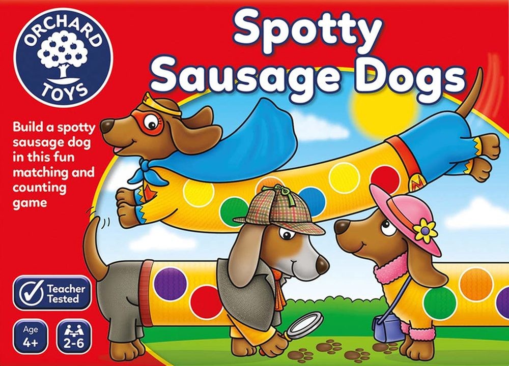 Orchard Toys Spotty Sausage Dogs Puntíkovaní jezevčíci