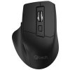 OEM Myš C-TECH Ergo WLM-05, bezdrôtová, 1600DPI, 6 tlačidiel, USB nano receiver, čierna WLM-05