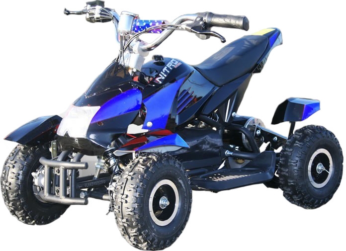 Nitro elektrická štvorkolka ATV Eco Cobra 500W modrá od 359 € - Heureka.sk