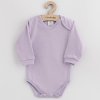 Dojčenské bavlnené body New Baby fialová 80 (9-12m)