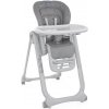 CHICCO Stolička jedálenská Polly Magic Relax - Graphite 90x58x29 biela